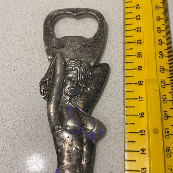 Vintage Las Vegas Showgirl bottle opener eclectic - Picture 2 of 12
